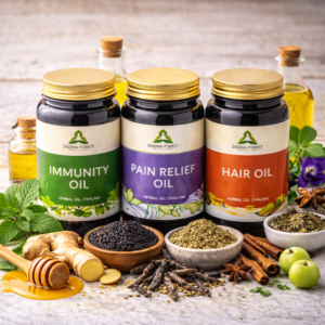 Herbal oils and Raw Herbs