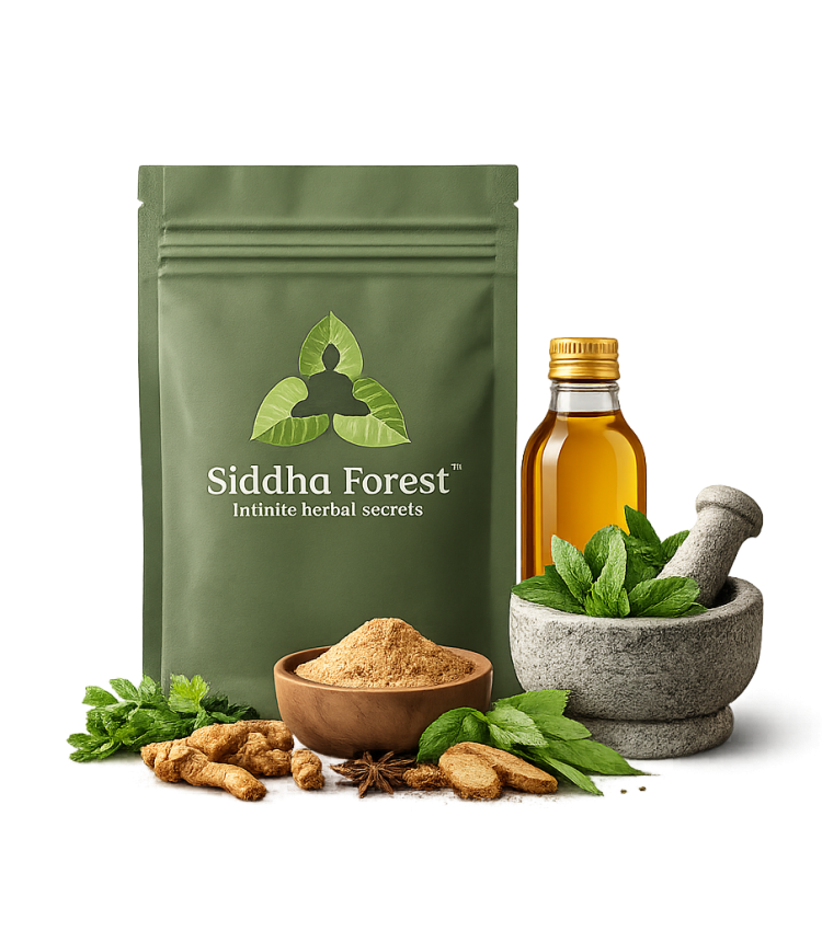 Herbal products by Siddha Forest